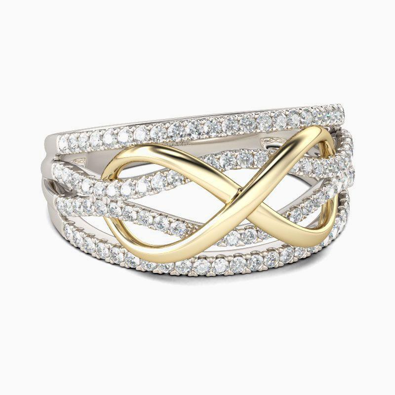 Two Tone Infinity Sterling