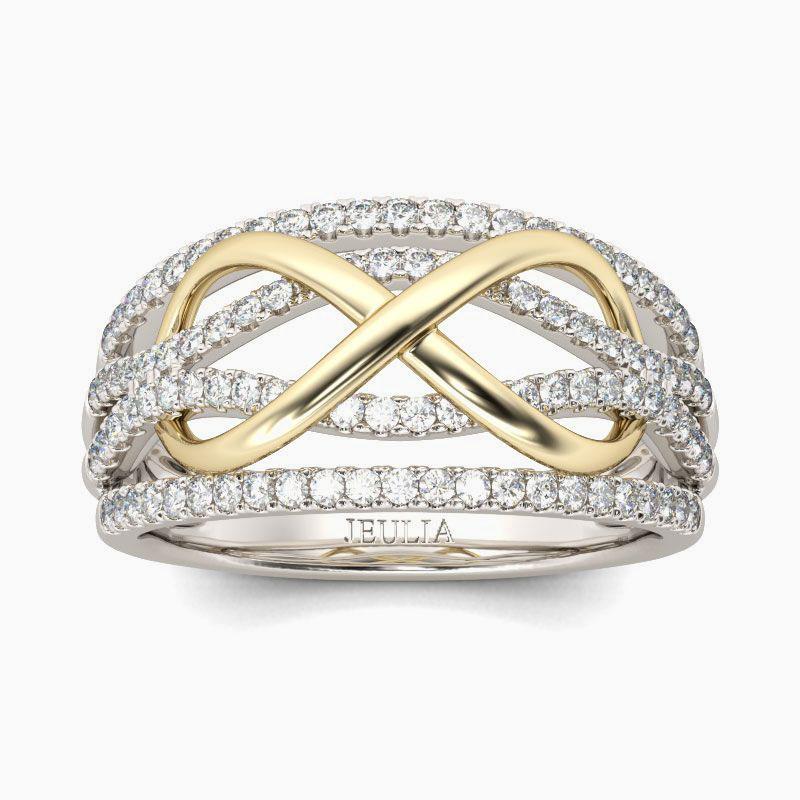 Two Tone Infinity Sterling