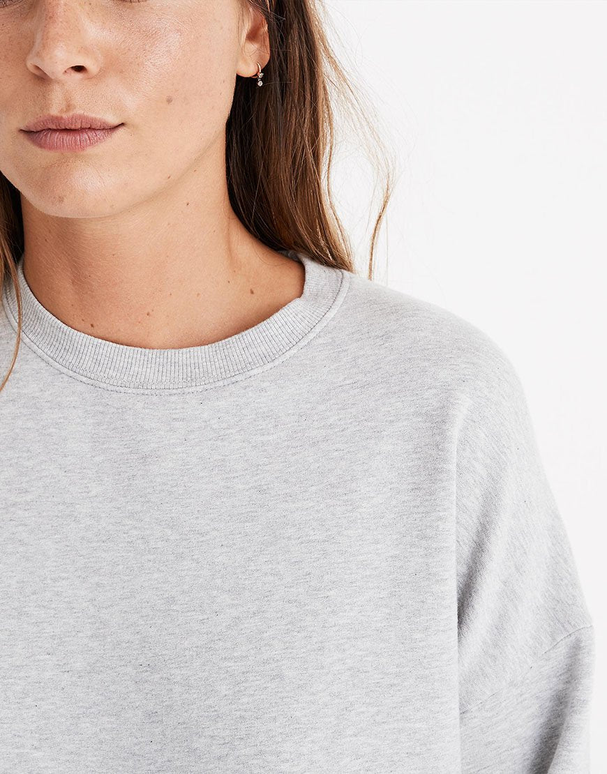 Sweatshirt in Geometric Print