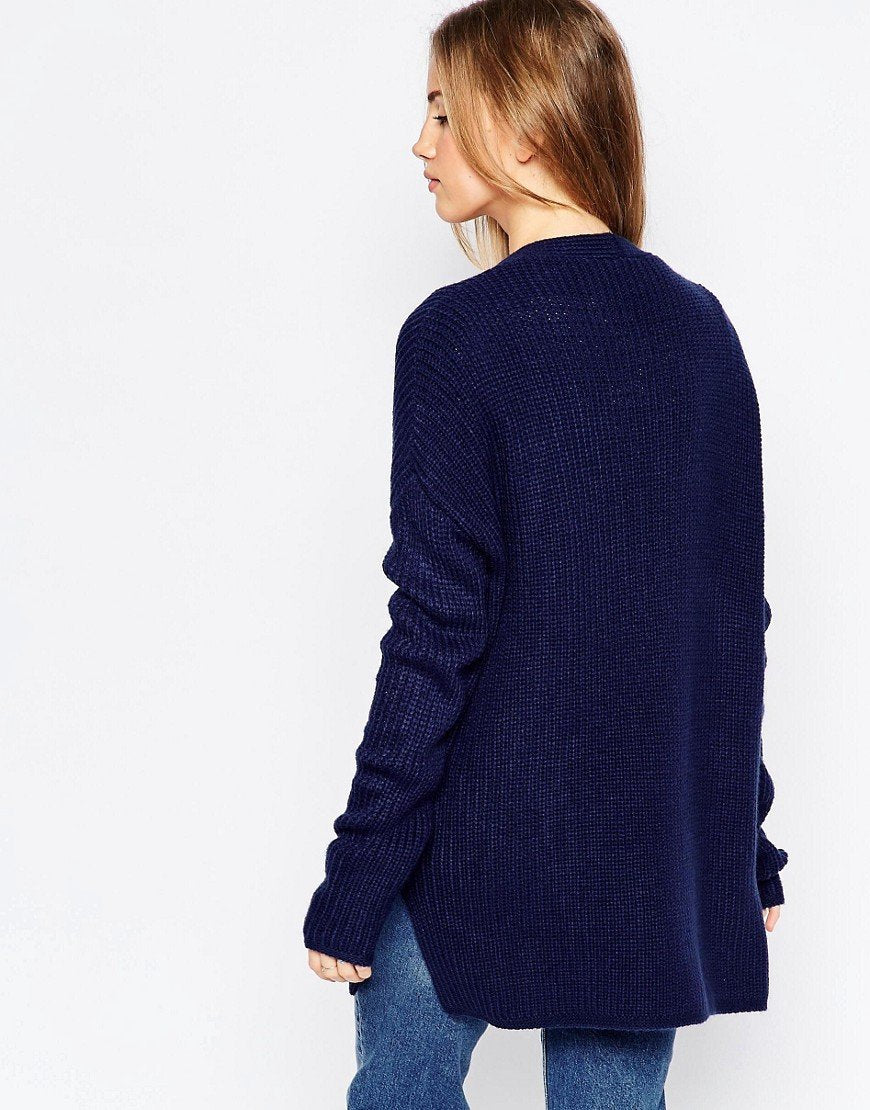 Sweatshirt in Geometric Print