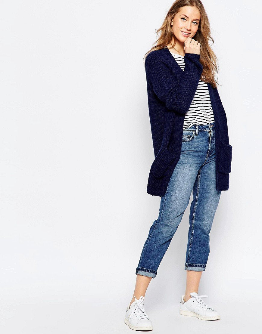 Sweatshirt in Geometric Print
